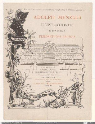 Adolph Menzel's Illustrationen zu den Werken Friedrich des Grossen