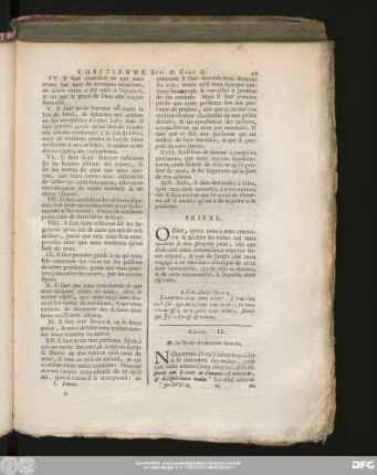 Chap. II. De la Tromperìe du coeur humain.