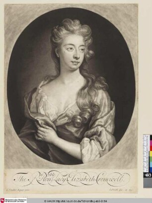 The Rt: Honble Lady Elizabeth Cromwell