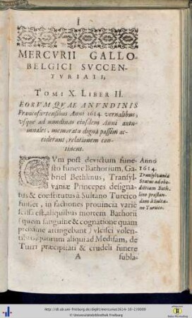 Tomus X. Liber II.