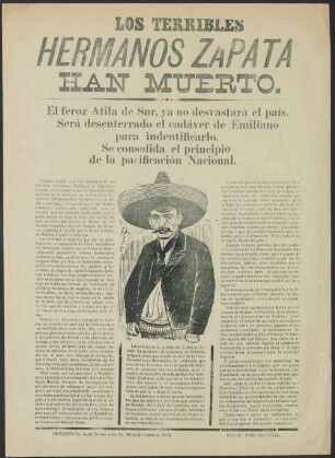 Los terribles hermanos Zapata han muerto