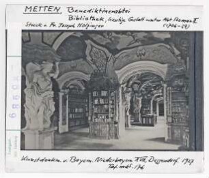 Metten, Benediktinerabtei, Bibliothek