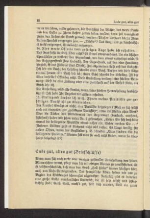 Ende gut, alles gut (Briefschlüsse)