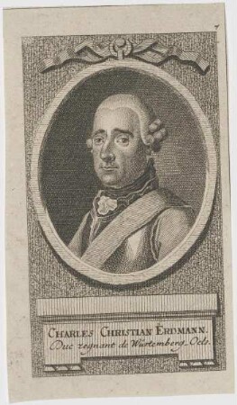 Bildnis des Charles Christian Erdmann