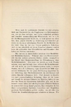 Beiträge zur Statistik einiger acut entzündlichen und Infektions-Krankheiten : Inaugural- Dissertation