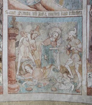 Apostel und Heilige — Apostelmartyrien — Hinrichtung des Simon Zelotes und Judas Thaddäus