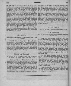 Lehrbuch der Pharmacie / von Professor M[artin] S[alomon] Ehrmann. - 2te Auflage. - Wien : Verfasser; [Wien] : Gerold. - Band I-IV, 1832 u. 1833