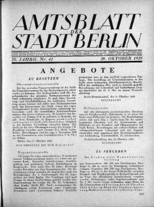1929,42: Nr. 42, 20. Oktober 1929