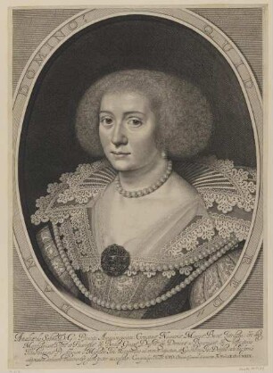 Bildnis der Amalia de Solms