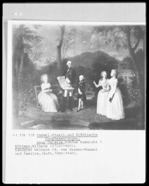 Landgraf Wilhelm IX. von Hessen-Kassel und Familie