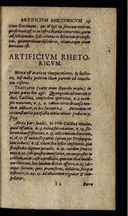 Artificium Rhetoricum.