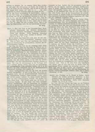 494-495 [Rezension] Seydel, Arn., Jesus Christus im Lichte modernen Denkens