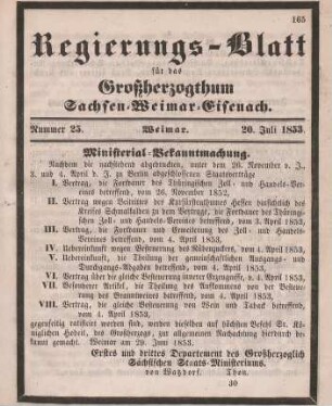 Nr. 25 : 20. Juli 1853