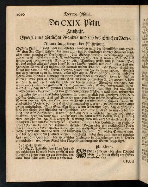 1010-1020, Innhalt; Aleph; ...