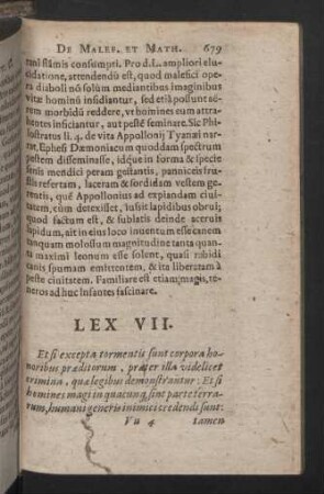 Lex VII.