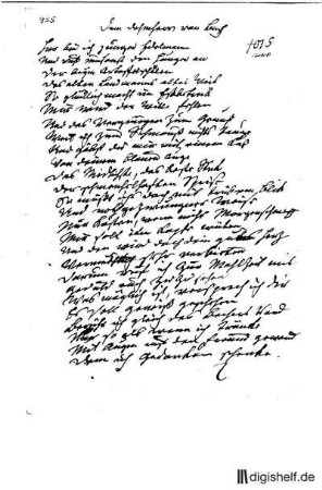 955: Brief von Anna Louisa Karsch an Johann Wilhelm Ludwig Gleim