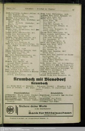Krumbach und Biensdorf