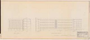 Reichsluftfahrtministerium, Berlin: Ansicht Rückfront Leipziger Straße 1:200