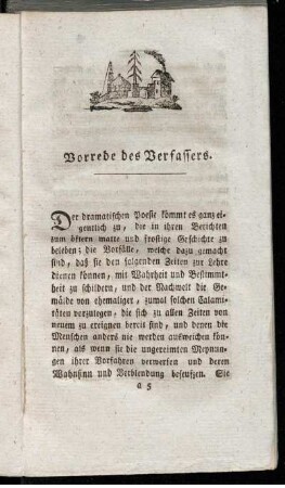 Vorrede des Verfassers.