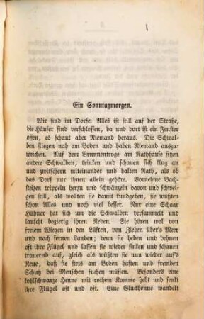 Berthold Auerbach's gesammelte Schriften, 3. Schwarzwälder Dorfgeschichten ; dritter Band