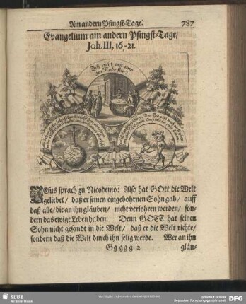 Evangelium am andern Pfingst-Tage, Joh. III. 16 -21.