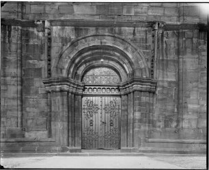 Pforzheim Schlosskirche Sankt Michael Hauptportal