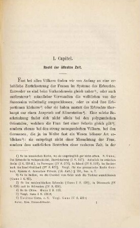 Zur Geschichte des römischen Frauen-Erbrechts : eine von der Juristen-Facultät Leipzig gekrönte Preisschrift