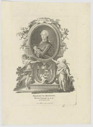 Bildnis des Fridericvs Avgvstvs Elector Saxoniae