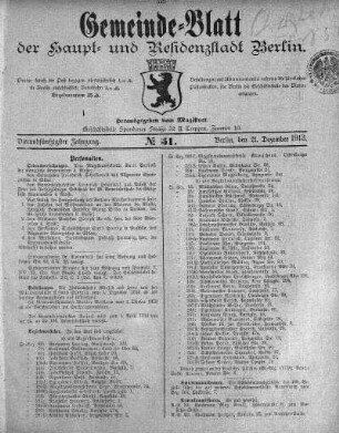 1913,51: No. 51, 21. Dezember 1913