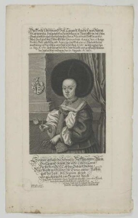 Bildnis der Anna Margareta Hoffmann