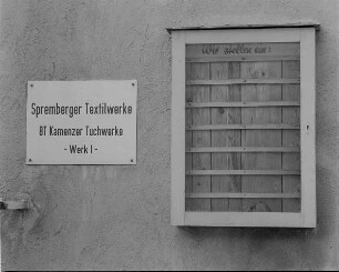 Spremberger Textilwerke, Herrental, Kamenz