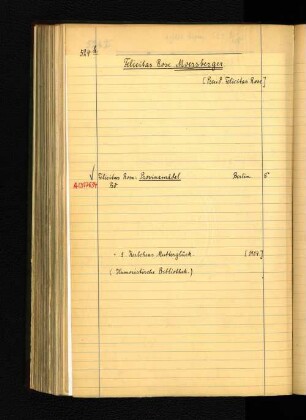 Felicitas Rose Moersberger. [Pseud. Felicitas Rose].