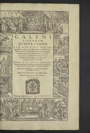 5: Eam Medicinae Partem, qu[a]e ad Pharmaciam spectat ... comprehendit