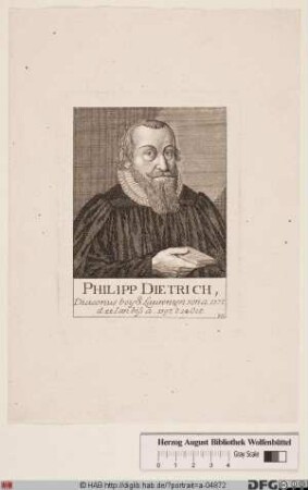 Bildnis Philipp Dietrich