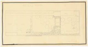 Garten Rummel, Berlin-Lankwitz: Lageplan 1:100