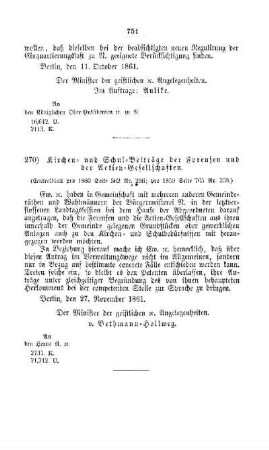 Kirchen- und Schul-Beiträge der Forensen und Actien-Gesellschaften : [V. Elementarschulwesen]