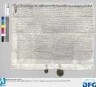 Anna Tucherin, Priorin und Ursula Zeisin, Konventualin des Klosters Engelthal, übergeben vor Gabriel Tetzel, Pflegern, und Bürgermeister, Rat und Schöffen der Stadt Hersbruck an Jobst Tetzel und Gabriel Nützel, beide des Älteren Geheimen Rates zu Nürnberg, als Abgesandten des Rats daselbst, die Baulichkeiten und Einkünfte des Klosters Engelthal. - Siegler: der obengenannte Pfleger und der Rat der Stadt Hersbruck.