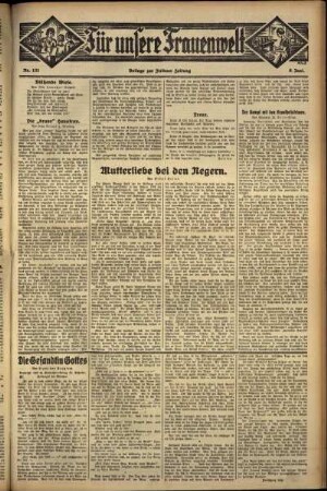 Zweite Ausgabe vom Donnerstag, den 09. Juni 1932.