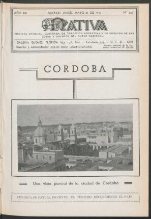 20.1943=Nr. 233: Nativa, 20.1943=Nr. 233