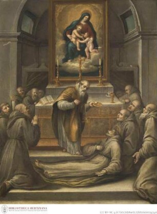 Kommunion des heiligen Franziskus von Assisi