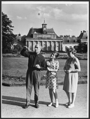 Andre Fougeron : Portrait des Künstlers Andre Fougeron und seiner Frau in Pillnitz