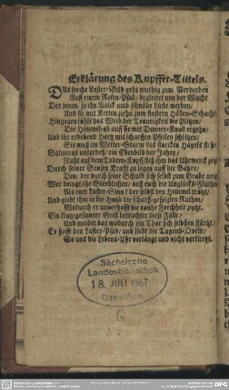 Erklärung des Kupffer-Tittels