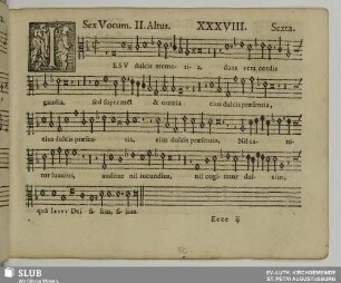 XXXVIII. Jesu dulcis memoria