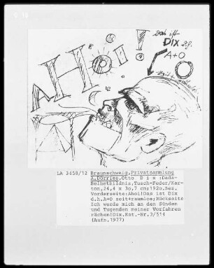 Dada-Selbstbildnis