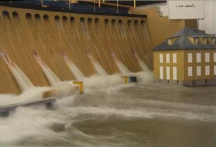 Hydraulisches Modell Edertalsperre/Ertüchtigung