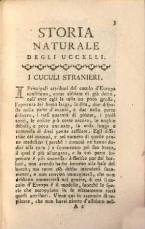 Storia Naturale Degli Uccelli. 12