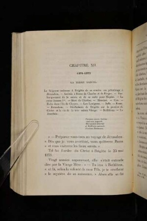 Chapitre XII. 1371-1372 La Terre Sainte.
