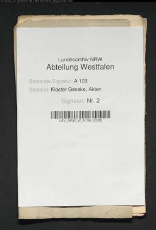 Stift Geseke und Gottberath in Störmede gegen Stephan Lohmann in Störmede wegen Pacht aus dem Marcus-Hof in Störmede.