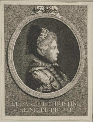 Bildnis der Königin Elisabeth Christine
