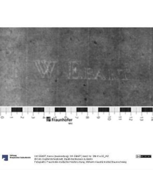 Name (zweikonturig): I.W. EBART